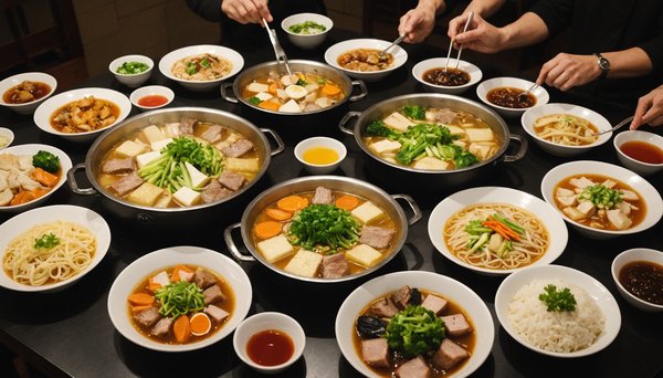 Unlimited hot pot fun: feast with friends at feier cottage